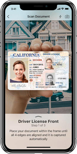 California ID scan