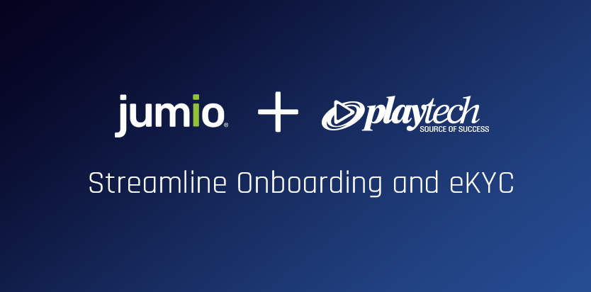 Jumio and Playtech Partner to Enable Remote Onboarding and eKYC for Gaming Operators