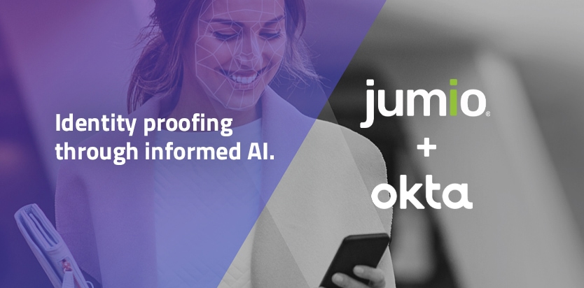 Identity proofing through informed AI. Jumio and Okta