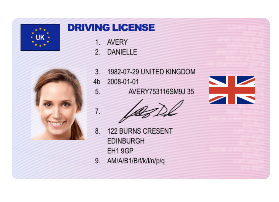 Uk Identification Card