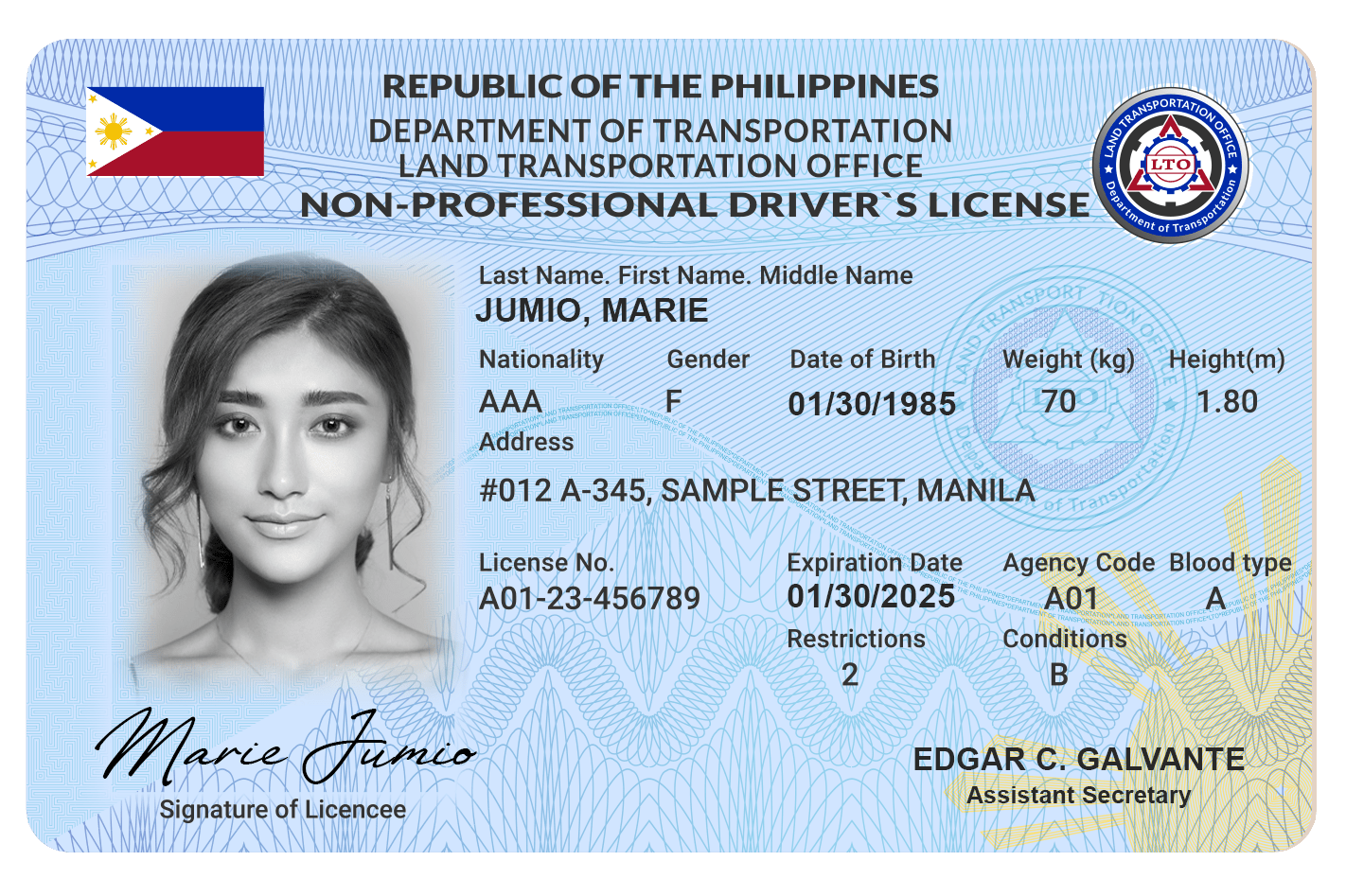 Philippine Identification Card