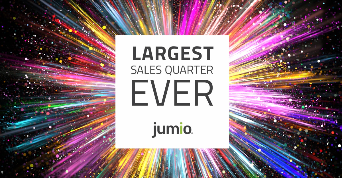 Largest Sales Quarter Ever Jumio