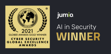AI in Security WINNER jumio - 2021 Globee Awards Gold Winner Cyber Security Global Excellence Awards