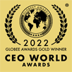 2022 Globee awards gold winner CRO World Awards