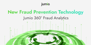 text on image: New Fraud Prevention Technology. Jumio 360 degree Fraud Analytics