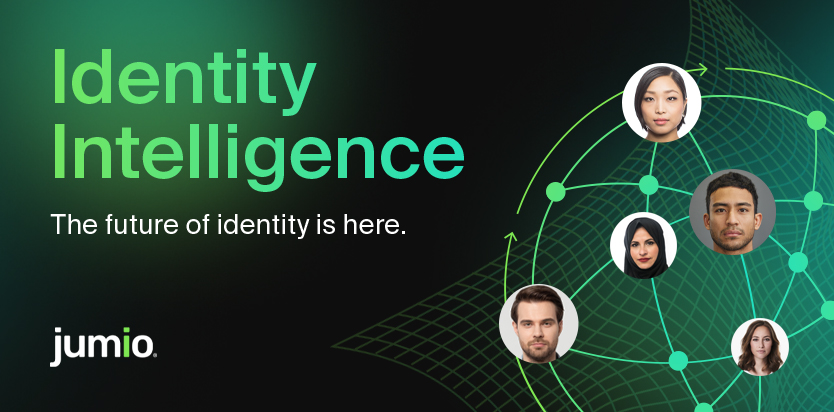 image text reads: Identity Intelligence. The future of Identity is here.