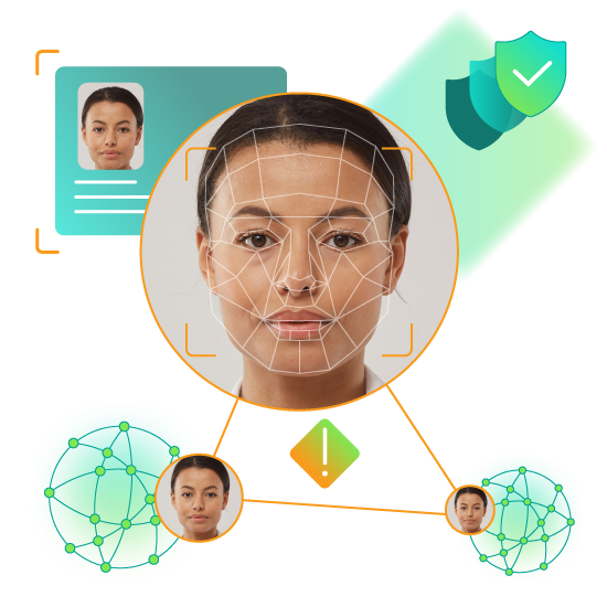 image representing Jumio's fraud prevention process.