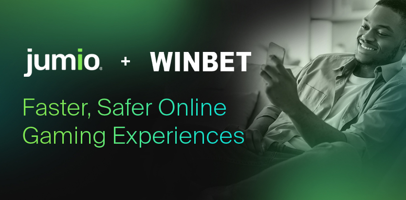 Jumio logo + Winbet Logo: Faster, Safer Online Gaming Experienes
