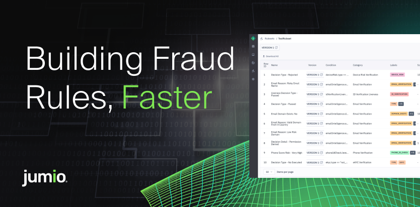 building fraud rules faster